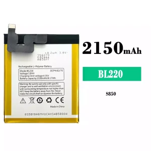 New genuine cell phone battery BL220 for Lenovo S850