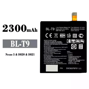 New genuine cell phone battery BL-T9 for LG Nexus 5