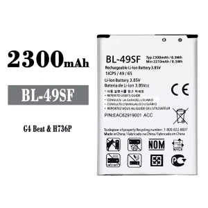 New genuine cell phone battery BL-49SF for LG G4 Beat