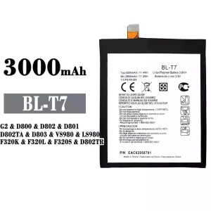 New genuine cell phone battery BL-T7 for LG G2