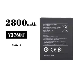 New genuine cell phone battery V3760T for Nokia C2