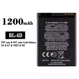 New genuine cell phone battery BL-4D for Nokia N97 mini/E5/E7/702T/N8