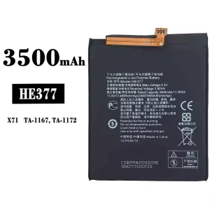 New genuine cell phone battery HE377 for Nokia X71