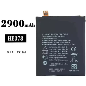 New genuine cell phone battery HE378 for Nokia NK 3.1