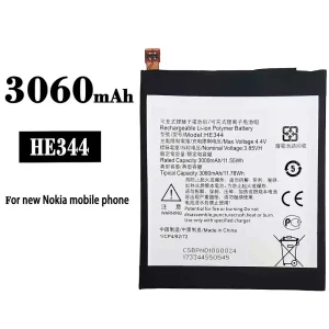 New genuine cell phone battery HE344 for Nokia