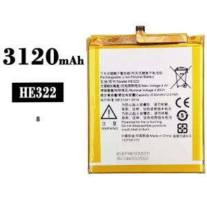 New genuine cell phone battery HE322 for Nokia