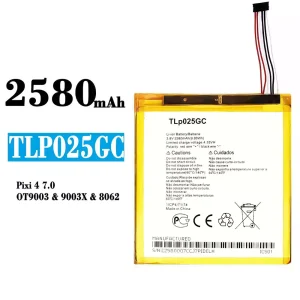 New genuine cell phone battery TLP025GC for Alcatel pixi 4 7.0