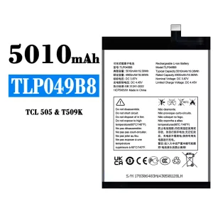 New genuine cell phone battery TLP049B8 for Alcatel TCL 505/T509K