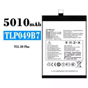 New genuine cell phone battery TLP49B7 for Alcatel TCL 30 Plus