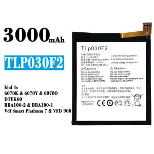 New genuine cell phone battery TLP030F2 for Alcatel Idol 4s