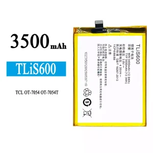 New genuine cell phone battery TLiS600 for Alcatel TCL OT-7054/OT-7054T