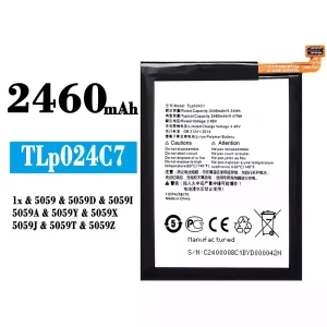 New genuine cell phone battery TLP024C1 for Alcatel 1x