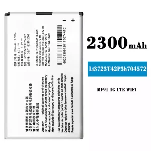 New genuine cell phone battery Li3723T42P3h704572 for ZTE MF91 4G LTE WIFI
