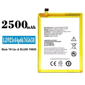 New genuine cell phone battery Li3925T44P6h765638 for ZTE BLADE V8 lite