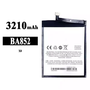 New genuine cell phone battery BA852 for Meizu X8