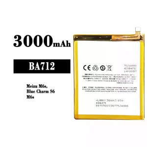 New genuine cell phone battery BA712 for Meizu M6s/Blue Charm S6