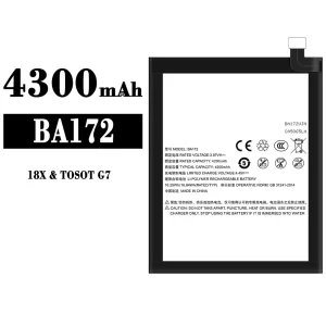 New genuine cell phone battery BA172 for Meizu 18X/TOSOT G7