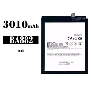 New genuine cell phone battery BA882 for Meizu 16TH