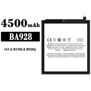 New genuine cell phone battery BA928 for Meizu 16T/M1928/M928Q
