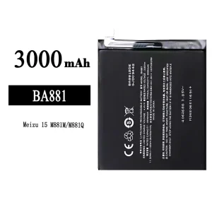 New genuine cell phone battery BA881 for Meizu 15 M881M/M881Q