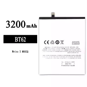 New genuine cell phone battery BT62 for Meizu X/M682Q