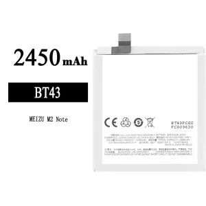 New genuine cell phone battery BT43 for Meizu M2 Note