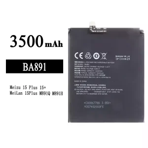 New genuine cell phone battery BA891 for Meizu 15 Plus