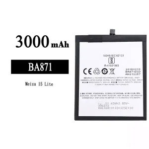 New genuine cell phone battery BA871 for Meizu 15 Lite