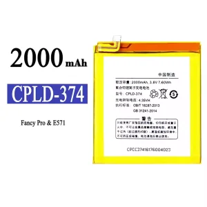 New genuine cell phone battery CPLD-374 for Coolpad fancy pro/E571