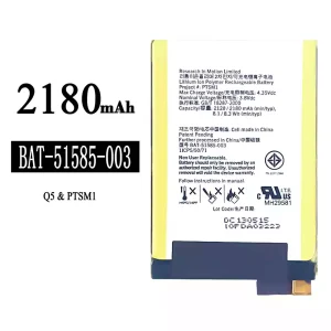 New genuine cell phone battery BAT-51585-003 for BlackBerry Q5