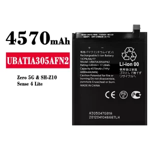 New genuine cell phone battery UBATIA305AFN2 for Sharp Zero 5G/Sense 4 Lite