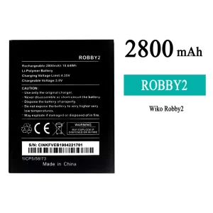 New genuine cell phone battery ROBBY2 for WIKO