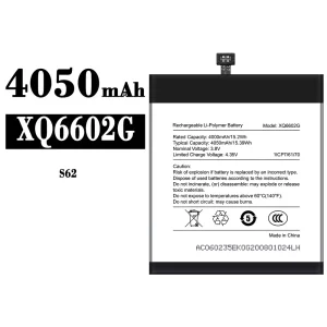 New genuine cell phone battery XQ6602G for CAT S62