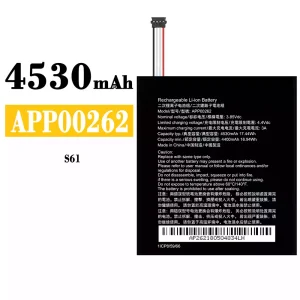 New genuine cell phone battery APP00262 for CAT S61