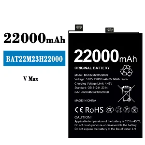 New genuine cell phone battery BAT22M23H22000 for Doogee V Max