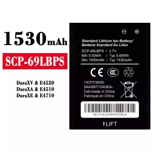 New genuine cell phone battery SCP-69LBPS for Kyocera DuraXV/DuraXA/DuraXE