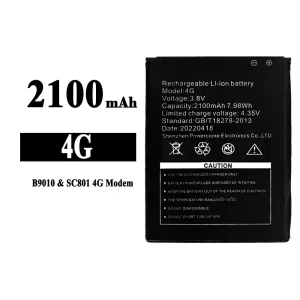 New genuine cell phone battery 4G for Tenda B9010/SC801 4G Modem