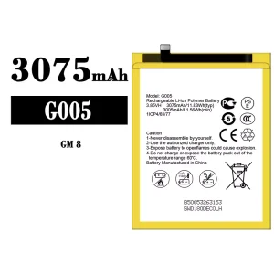 New genuine cell phone battery G005 for General Mobile GM 8