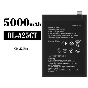 New genuine cell phone battery BL-A25CT for General Mobile GM 22 Pro