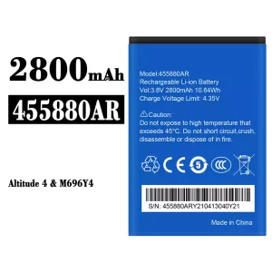 New genuine cell phone battery 455880AR for YES Altitude 4
