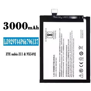 New genuine cell phone battery Li3929T44P6h796137 for ZTE nubia Z11