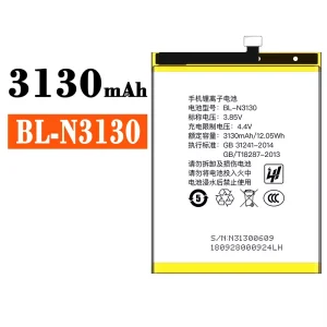 New genuine cell phone battery BL-N3130 for Gionee