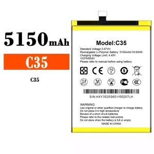 New genuine cell phone battery for Oukitel C35