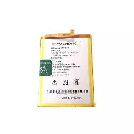 New genuine cell phone battery for SYMPHONY Z18