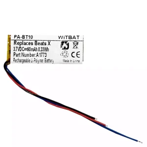 Replacement Bluetooth Headphone battery for Beats X,YU10448-16002,A1773