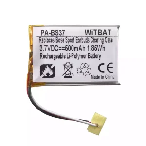 Replacement Bluetooth Headphone battery for Bose Sport Earbuds Bluetooth Earphone Charging Case