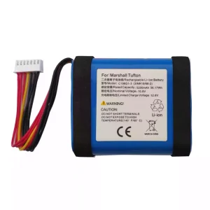 Replacement Bluetooth speaker battery for Marshall Tufton,C196G1