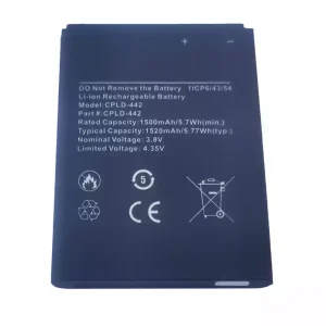 New genuine battery for Coolpad Belleza CP3321AT,CPLD-442