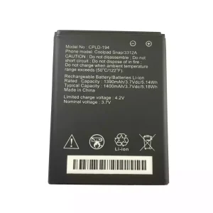 New genuine battery for Coolpad Snap 3312A,CPLD-194
