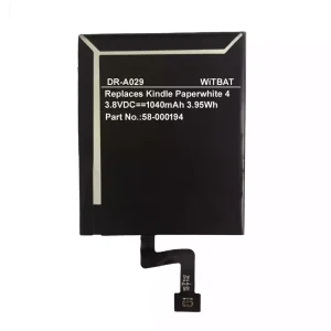 New genuine battery for Kindle Paperwhite 4,58-000194,26S1017